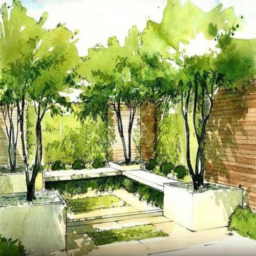 Arvy Design Studio - Landscape Sketch
